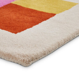 Beige Designer Wool Luxurious Modern Abstract Rug For Bedroom & Living Room-150Cm X 230Cm - thumbnail 5