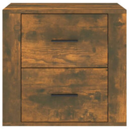 Berkfield Bedside Cabinet Smoked Oak 50X39X47 Cm - thumbnail 6