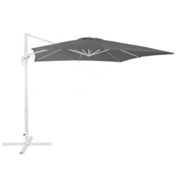 Beliani Cantilever Parasol 250 Cm Monza Dark Grey - thumbnail 1