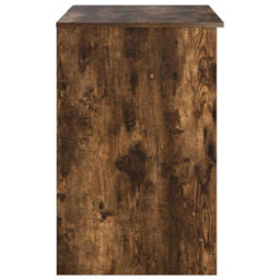Berkfield Desk With Storage Smoked Oak 90X49.5X75 Cm Engineered Wood - thumbnail 6