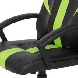 Beliani Office Chair Success Faux Leather Lime Green - thumbnail 7