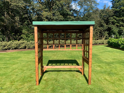 Charles Taylor Trading Regular Universal Shelter - Redwood - L92 X W172 X H194 - Green - image 1