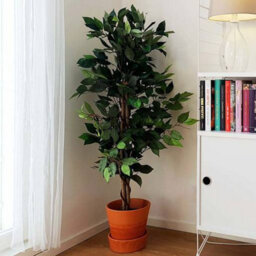 Urbn-Living Urbnliving Large 95Cm Artificial Plants Garden Feature Faux Plant Tree Pot Standard Green - thumbnail 2