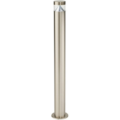 Stepped Outdoor Bollard Light - 3.3W Led Module - 800mm Height - Stainless Steel - image 1