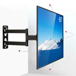 "Tv Wall Mount Bracket Tv 23-55"" Tutumi 322128 Black" - thumbnail 2