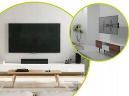 "Tv Wall Mount Bracket Tv 23-55"" Tutumi 322128 Black" - thumbnail 9