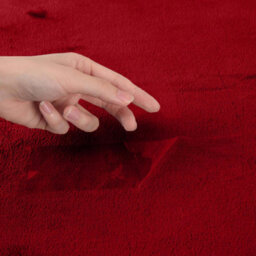 Ameha Sherpa Fleece Throw Blanket Burgundy Soft, Thick & Fluffy Comfort For Sofa, Bed Or Travel, King Size 200X240Cm - thumbnail 6