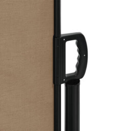 Walplus Retractable Side Awning Garden Sun Shade Canopy Gazebo For Back Door, Porch, Patio Taupe 140X600 Cm - thumbnail 8