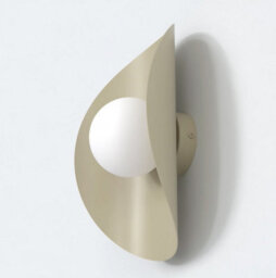 Emibig Lighting Emibig Fiero Wall Lamp 1 X G9 Mocha With White Shade - thumbnail 2