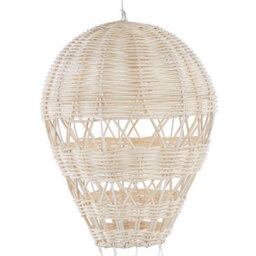 Beliani Wall Decor Balloon Bemba Rattan 60 Cm Natural - thumbnail 5