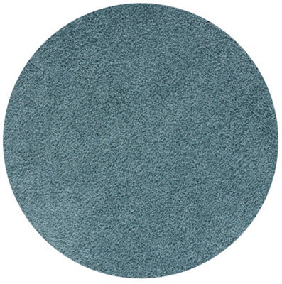 The Rugs Duck Egg Blue Soft Plain Design Fluffy Shaggy Rugs And Runners High Pile Living Room Kitchen Hallway 380 - image 1
