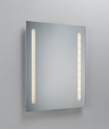 Knightsbridge Mlba6045F Ip44 Battery Operated Led Bathroom Mirror With Frosted Panels