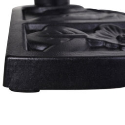 Outsunny 9Kg Half Round Parasol Umbrella Base Resin Outdoor Garden Furniture - thumbnail 7