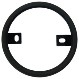 2-Pack Matt Black Round Under Cabinet Kitchen Lights With Led Driver - Natural White Glow - thumbnail 5