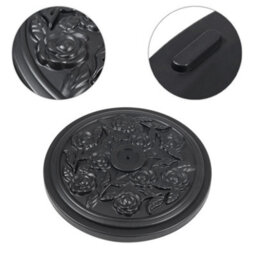 Breeins Garden Parasol Base With Floral Rose Design Weather Resistant For Outdoor Furniture Umbrella, Canopy, Gazebo, Awning - thumbnail 6