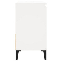Berkfield Bathroom Cabinet White 65X33X60 Cm Engineered Wood - thumbnail 8