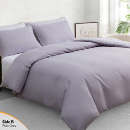 Pamposh Double Duvet Cover Set Brushed Microfiber Reversible Duvet Cover Hypoallergenic Bedding Set Ultrasoft With Zipper Closure - thumbnail 2
