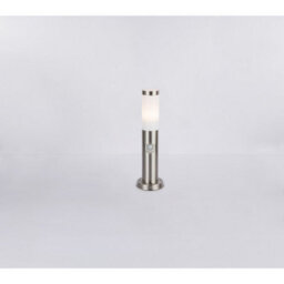 Luminosa Lighting Luminosa Boston Led Pir Outdoor Pedestal Light Stainless Steel Ip44 1X E27 3000K Dawn Dusk Sensor - thumbnail 8