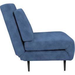 Dorel Home Mallory Sofa Bed In Blue Linen Look - thumbnail 4