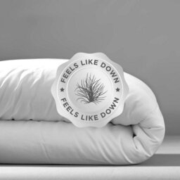 Slumberdown Feels Like Down Single Duvet 10.5 Tog All Year Round Quilt Summer Winter 2 Medium Support Pillows Washable - thumbnail 7
