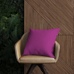 Warren Reed Designer Fuchsia Plum Outdoor Cushion 45Cm X 45Cm - thumbnail 2