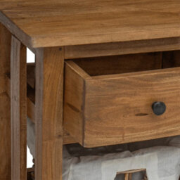 Vidaxl Sideboard Solid Mahogany Wood 100X30X50 Cm - thumbnail 6