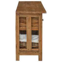 Vidaxl Sideboard Solid Mahogany Wood 100X30X50 Cm - thumbnail 4