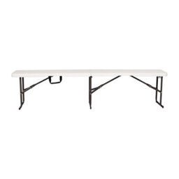 Home Source Pair Of 6Ft Folding Trestle Indoor Outdoor Benches - thumbnail 6