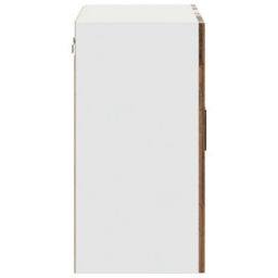 Walplus Kitchen Wall Cabinet With Glass Door Porto Old Wood - thumbnail 8