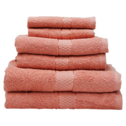 Orsina 6Pc Towel Set, Ultra-Soft Cotton Towels With Quick-Dry Technology, Includes 2 Bath Towels, 2 Hand Towels