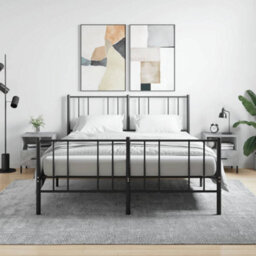 Berkfield Modern Bedside Cabinets 2 Pcs Concrete Grey 40X35X47.5 Cm Engineered Wood - thumbnail 2