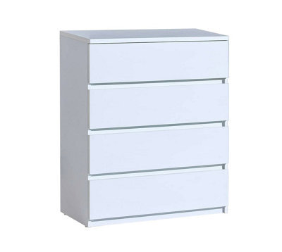 Arte Arca Ar5 Chest Of Drawers - Streamlined Modern Storage, H940mm W801mm D400mm In Arctic White - image 1