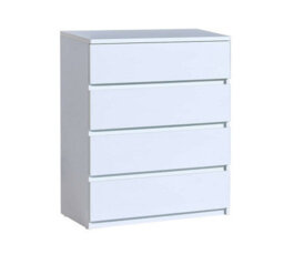 Arte Arca Ar5 Chest Of Drawers - Streamlined Modern Storage, H940mm W801mm D400mm In Arctic White - thumbnail 1