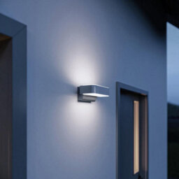 Steinel Smart Outdoor Wall Light L 810 Sc Silver, Motion Sensor, Softlight Start, Settings Via App - thumbnail 2