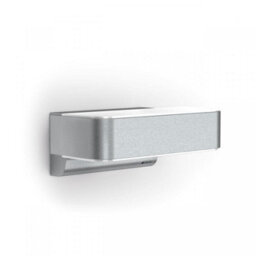 Steinel Smart Outdoor Wall Light L 810 Sc Silver, Motion Sensor, Softlight Start, Settings Via App