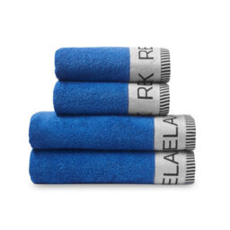 Catherine Lansfield Relax And Unwind 4 Piece Towel Set Cobalt Blue - thumbnail 4