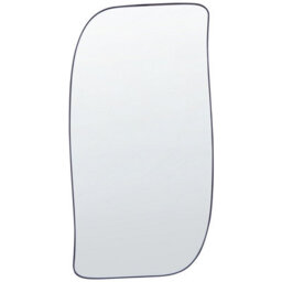 Beliani Wall Mirror Montclus 37 Cm 70 Cm Metal Black - thumbnail 1