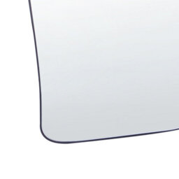 Beliani Wall Mirror Montclus 37 Cm 70 Cm Metal Black - thumbnail 5