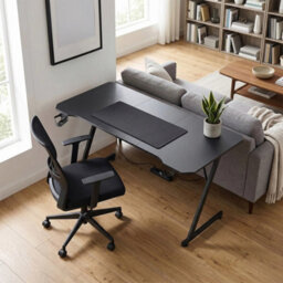 Gaming Desk W/ Mouse Pad, Cup & Headphone Hook - thumbnail 4