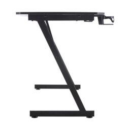 Gaming Desk W/ Mouse Pad, Cup & Headphone Hook - thumbnail 3