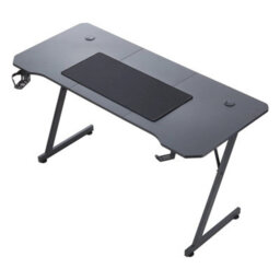 Gaming Desk W/ Mouse Pad, Cup & Headphone Hook - thumbnail 1
