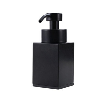 Soap Shampoo Dispenser Refillable Hand Pump Liquid Bottle Kitchen Bathroom Black - image 1