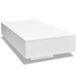 Vidaxl Coffee Table High Gloss White Coffee Tables