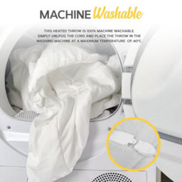 Monhouse Premium Fleece Electric Blanket - Heated Under Blanket, 3 Heat Settings, Fitted Heated Mattress Cover - King 137X165Cm - thumbnail 8