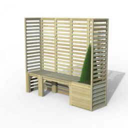 Forest Garden Modular Wooden Garden Seating Set Number 2 - thumbnail 2