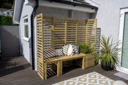 Forest Garden Modular Wooden Garden Seating Set Number 2 - thumbnail 1
