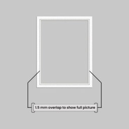 Ak Frames 12X16 White Picture Mounts To Fit 14X11 Aperture Size - Mount Board Only (No Frame Included) - thumbnail 4