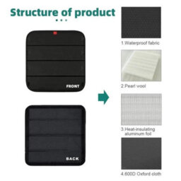 Black Rv Window Shade Skylight Cover Shade Foldable Rv Vent Sun Shade Curtain Vent - thumbnail 3