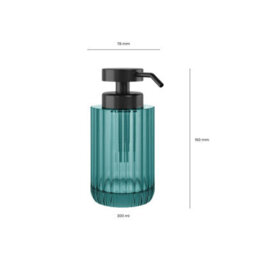 Cosmic Soap Dispenser, 300Ml, Resistant Glass, Large Button, Easy Refill, Ambar, Lido Collection - thumbnail 8