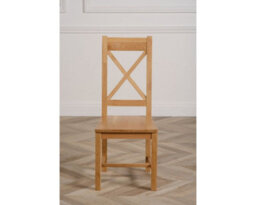That's Furniture Kuba 180 X 90 Cm Chunky Oak Dining Table And 8 Chairs Dining Set With Berkeley Chairs - thumbnail 5